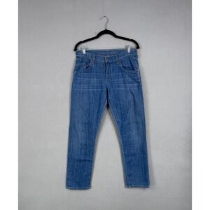 Citizens Of Humanity Jeans Womens 26 Blue Denim Slim Straight Stretch Mid Rise